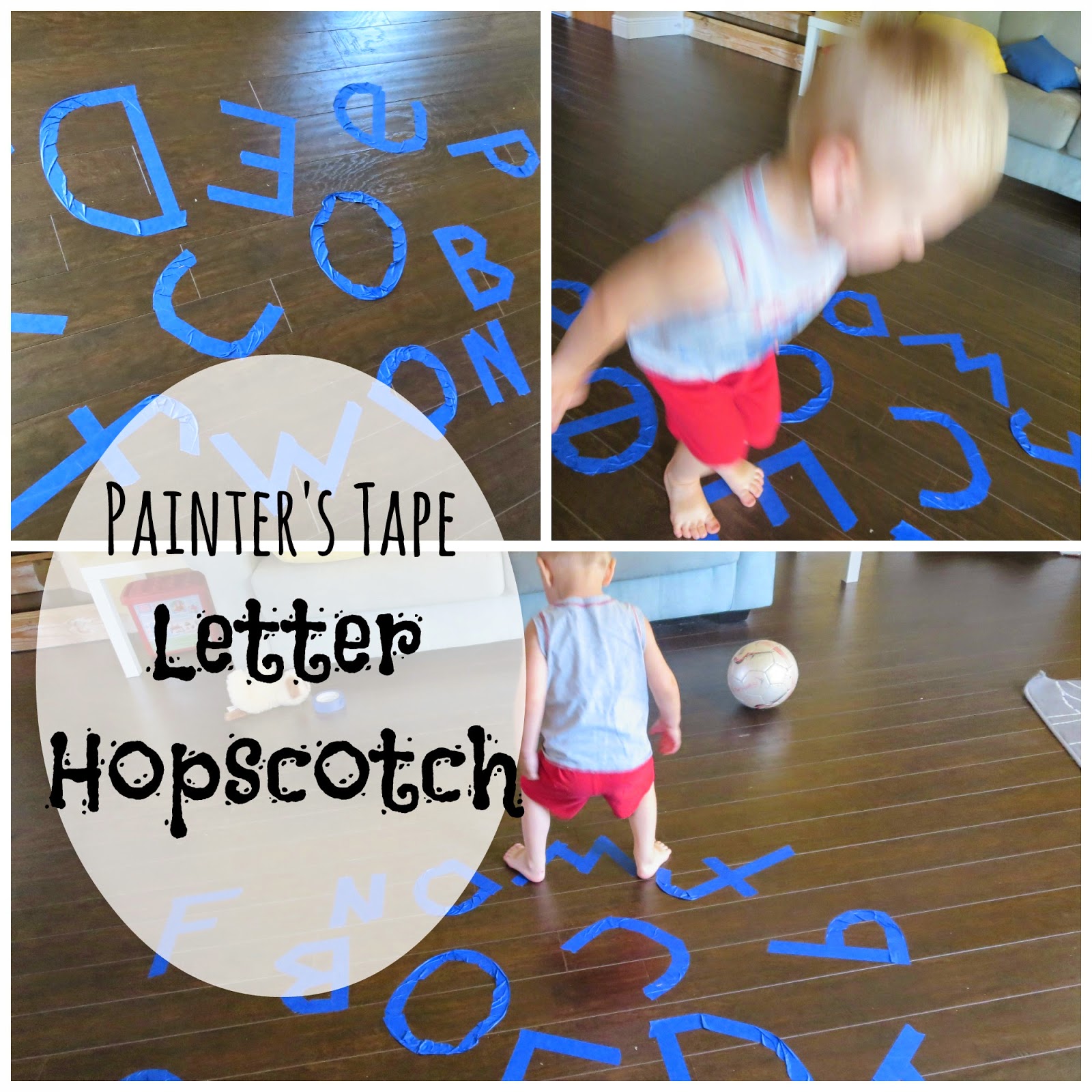 Letter Hopscotch